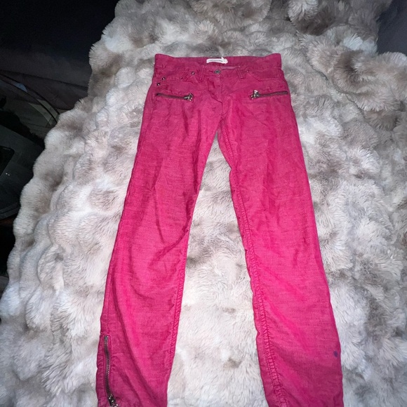 Isabel Marant Etoile Ivo Skinny Zipper Cords Corduroy Pants, size 36/4 - Picture 4 of 13